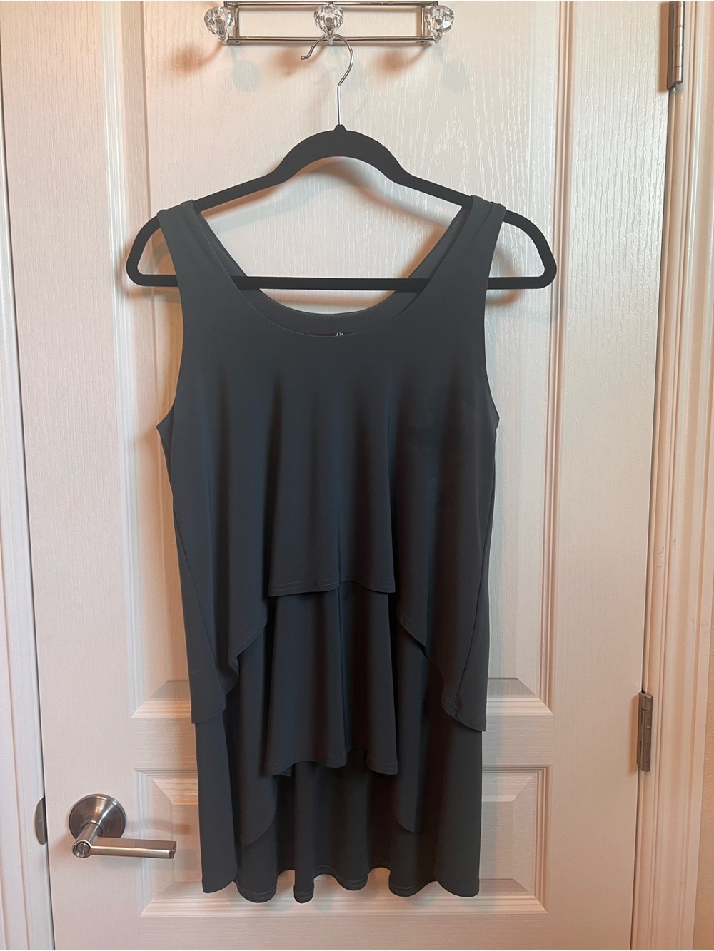 SYMPLI Layered Sleeveless Tunic Tank